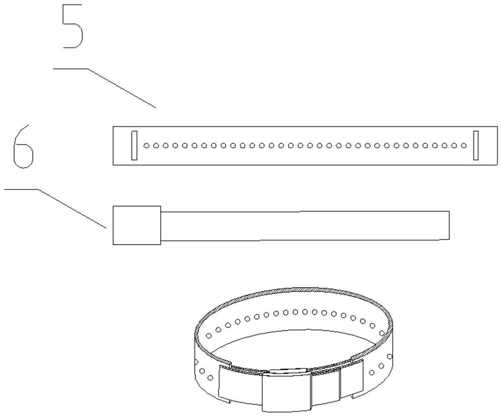 Stereotyped seedling fixing device and method