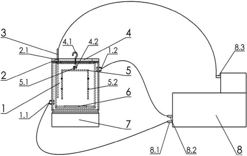 Nuclear pore membrane small sample etching apparatus