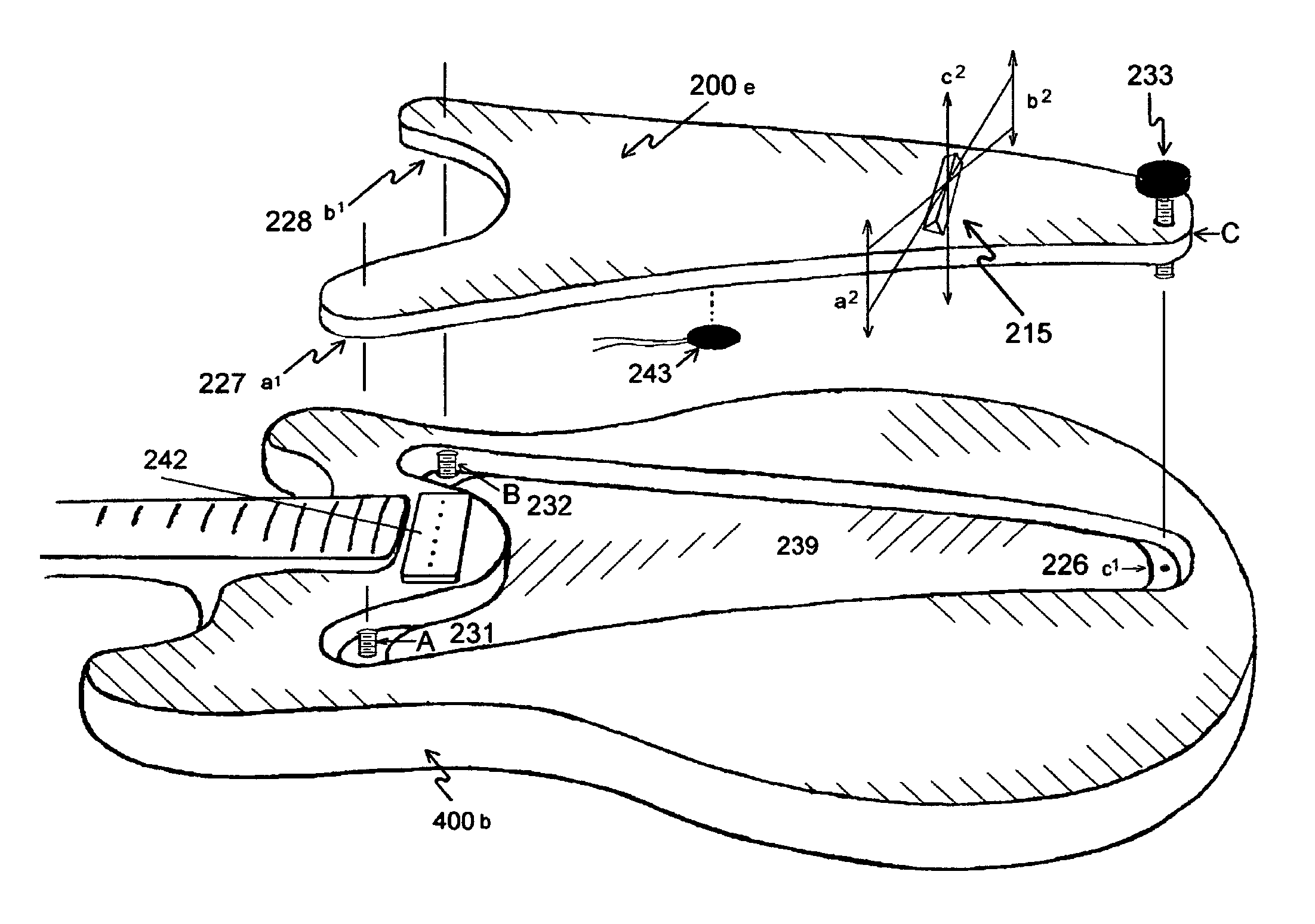 Electro-acoustic guitar