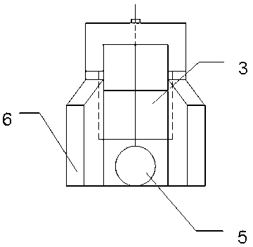 Open trench control drainage device for rice-wheat crop rotation farmlands