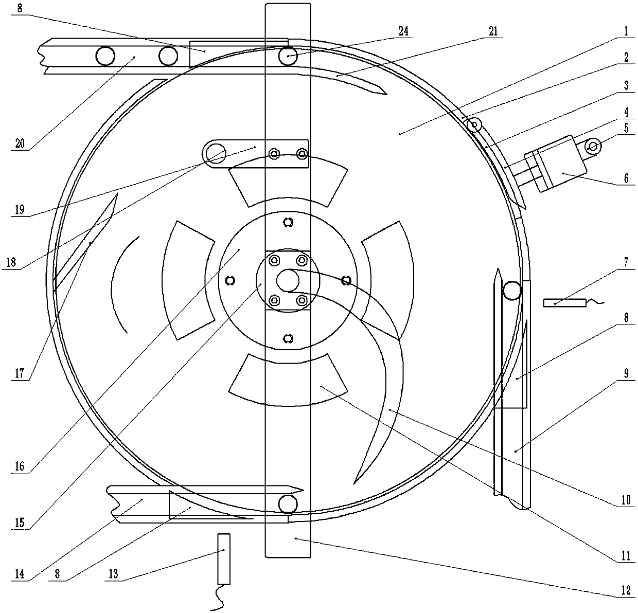 An aluminum casing shunt device