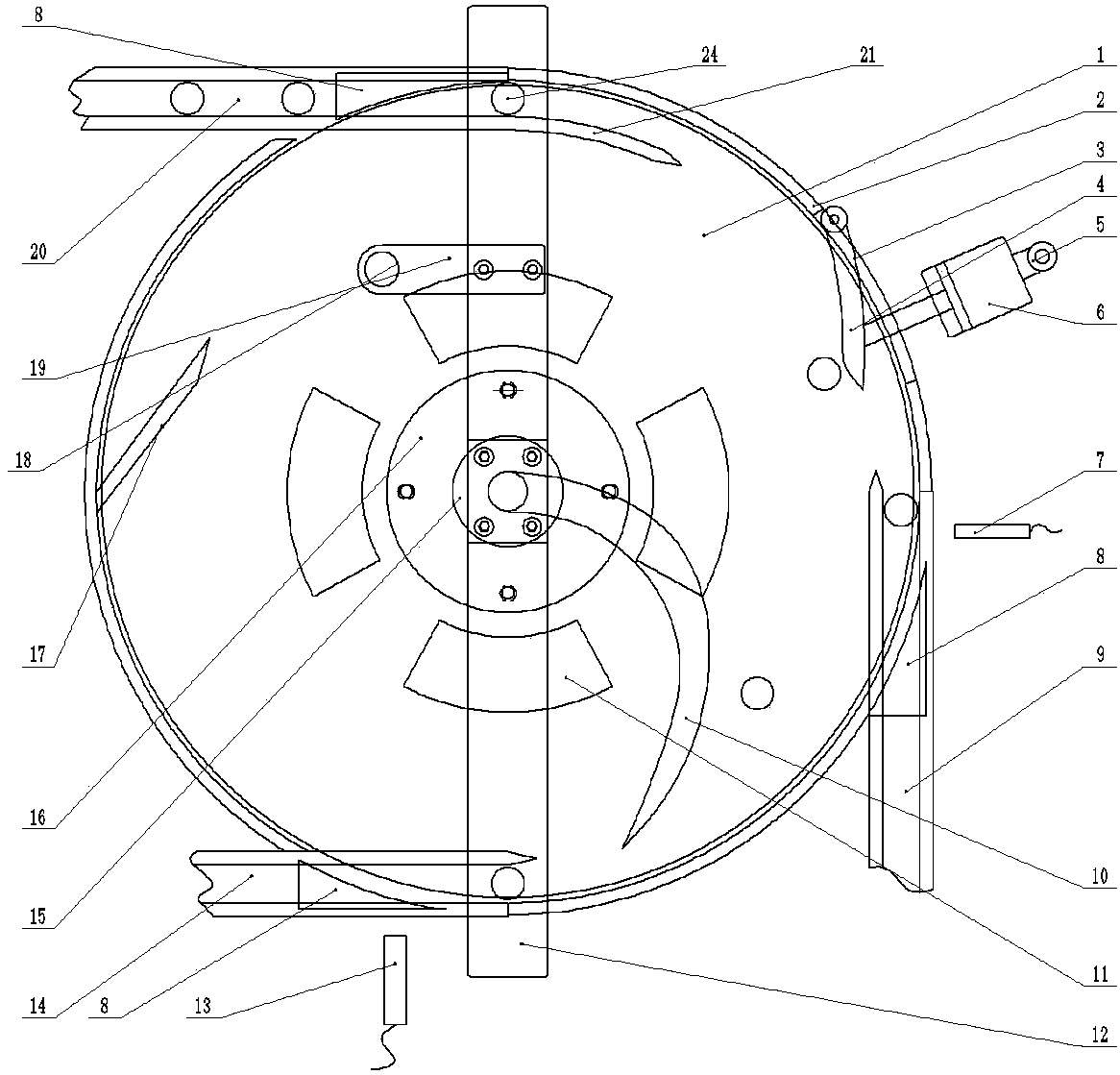 An aluminum casing shunt device