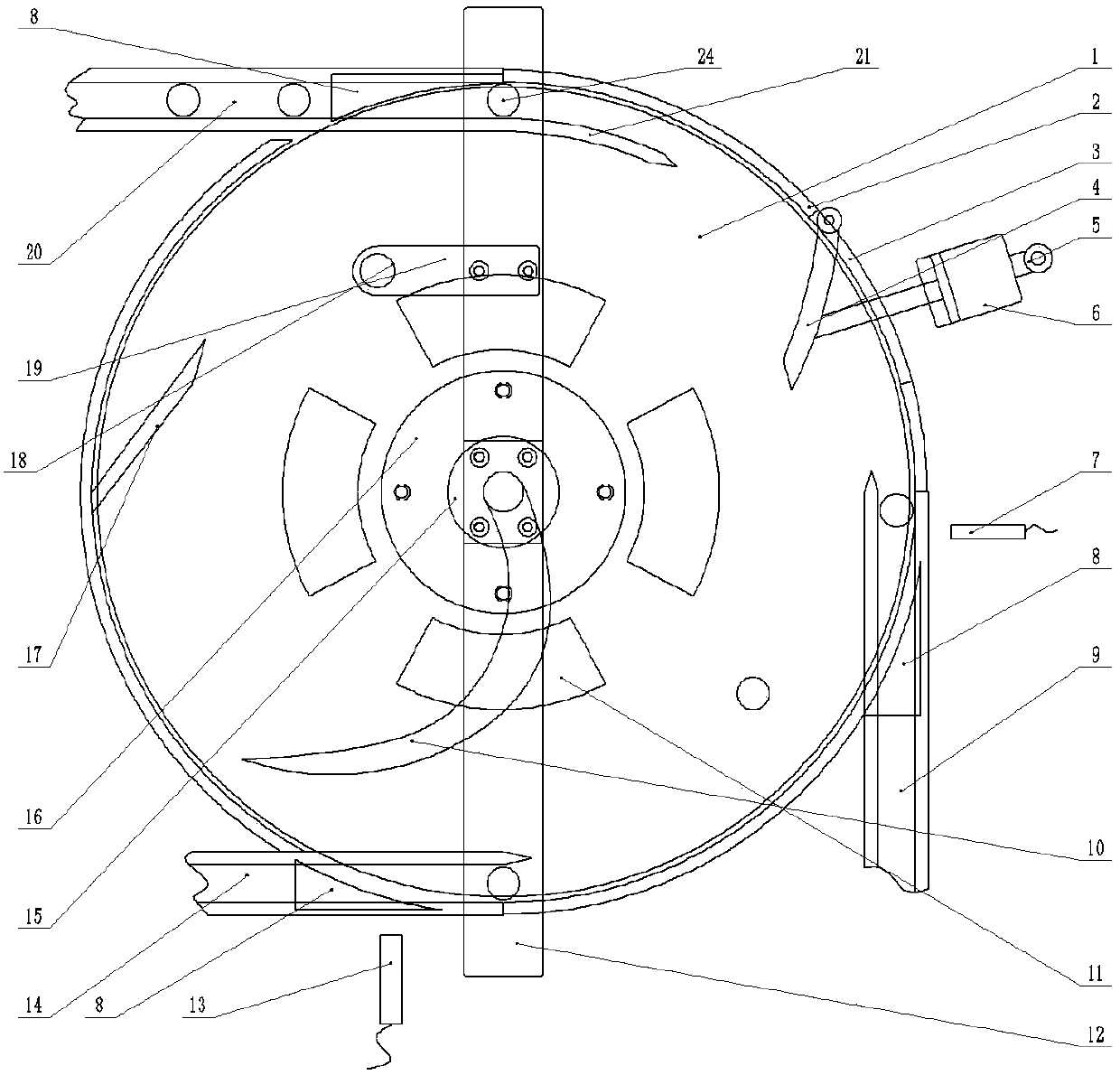 An aluminum casing shunt device