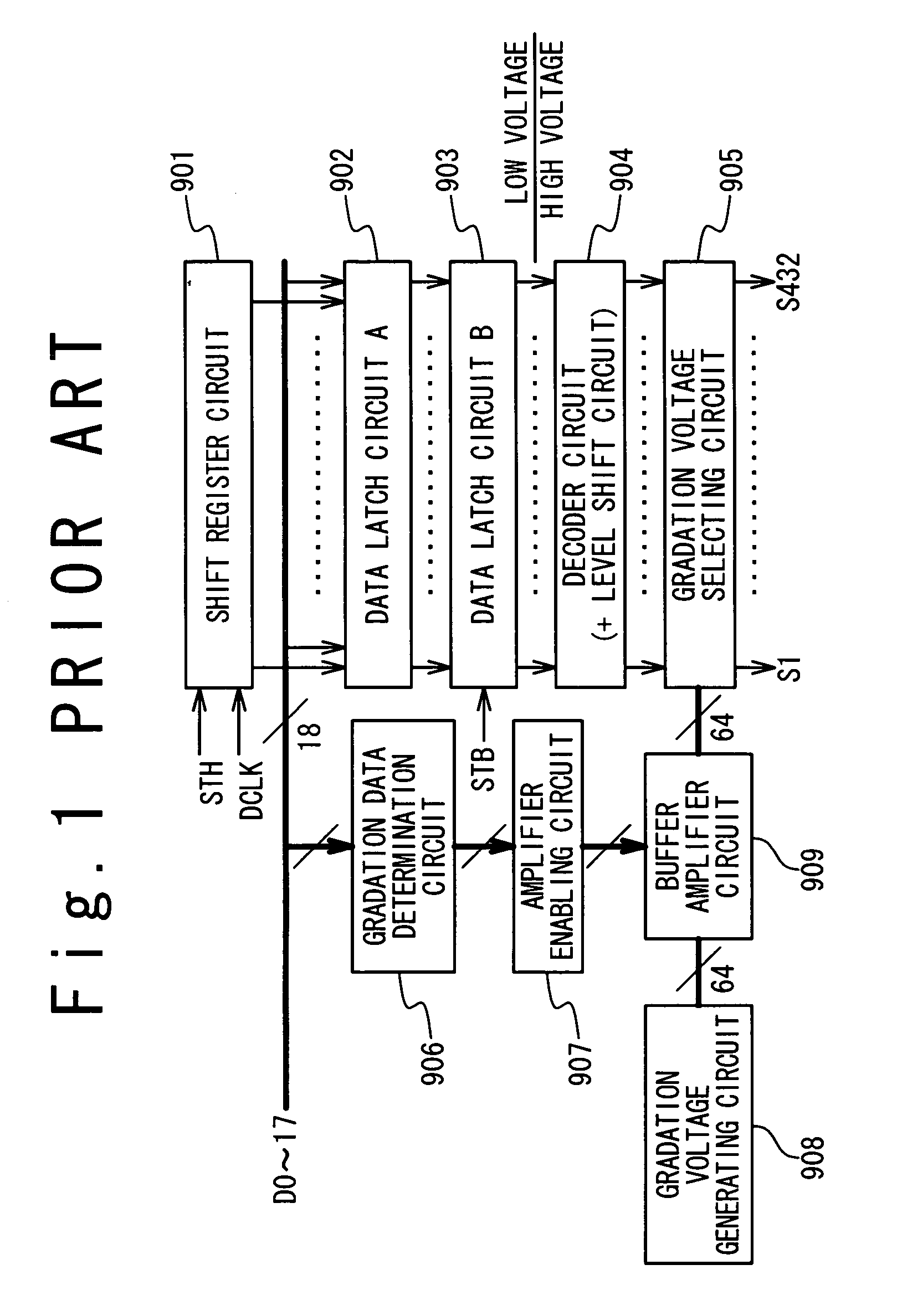 Drive circuit of display apparatus