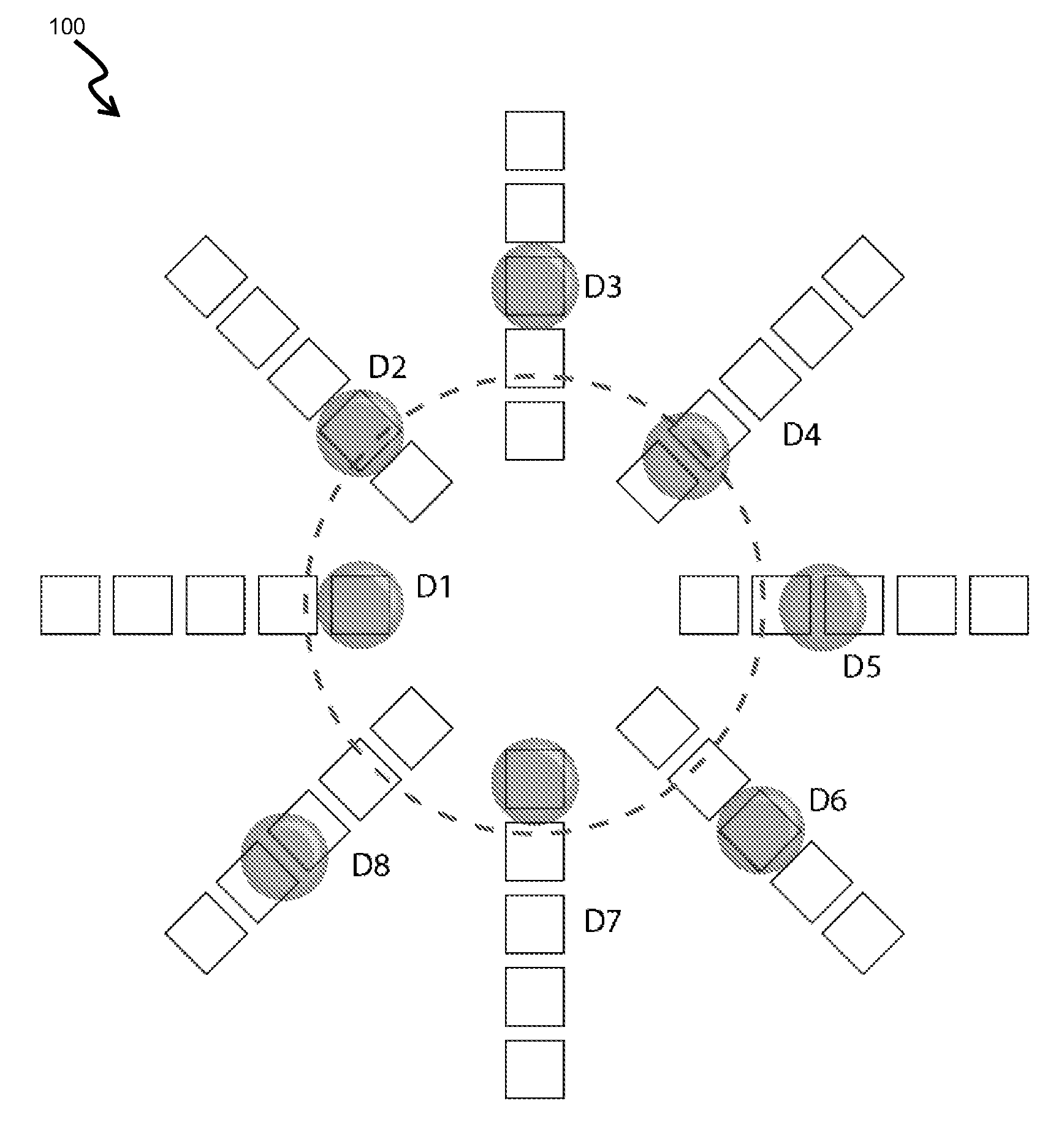 Multiplexed Detection Schemes for a Droplet Actuator