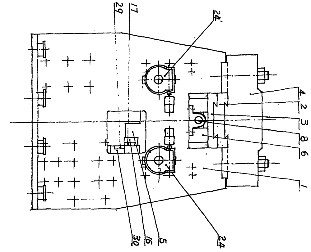 Hobbing type cross-cutting shear