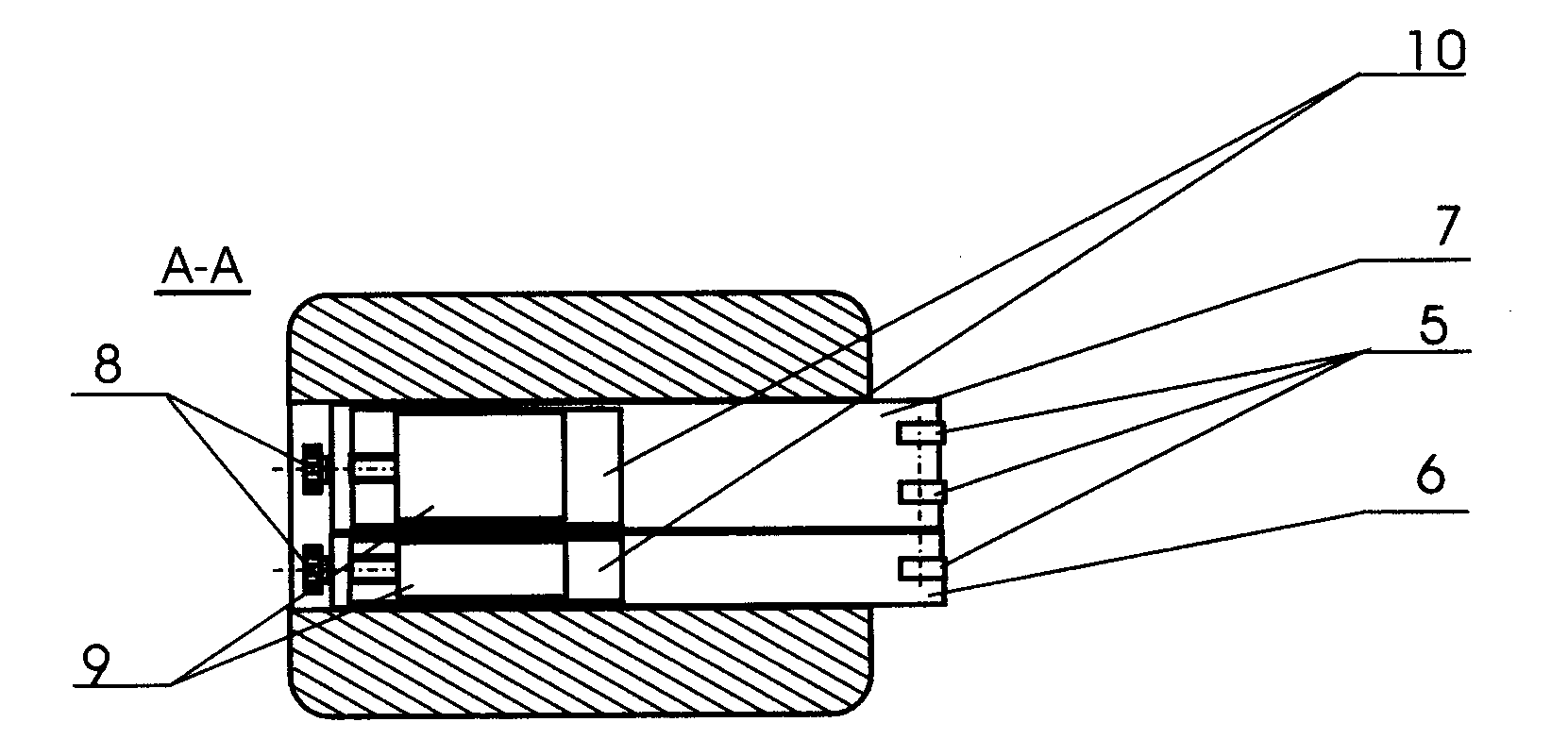 Convenient and fast salting pot capable of being adjusted freely in terms of salt discharging quantity