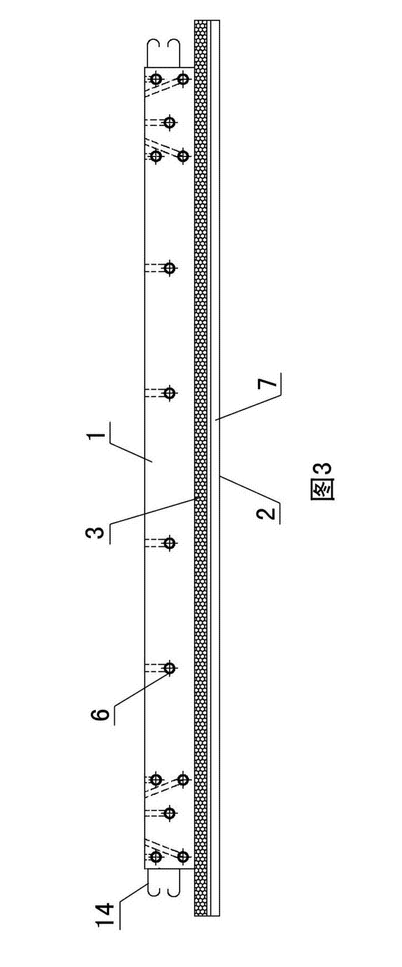 Precast composite wallboard with door/window holes and manufacturing method thereof