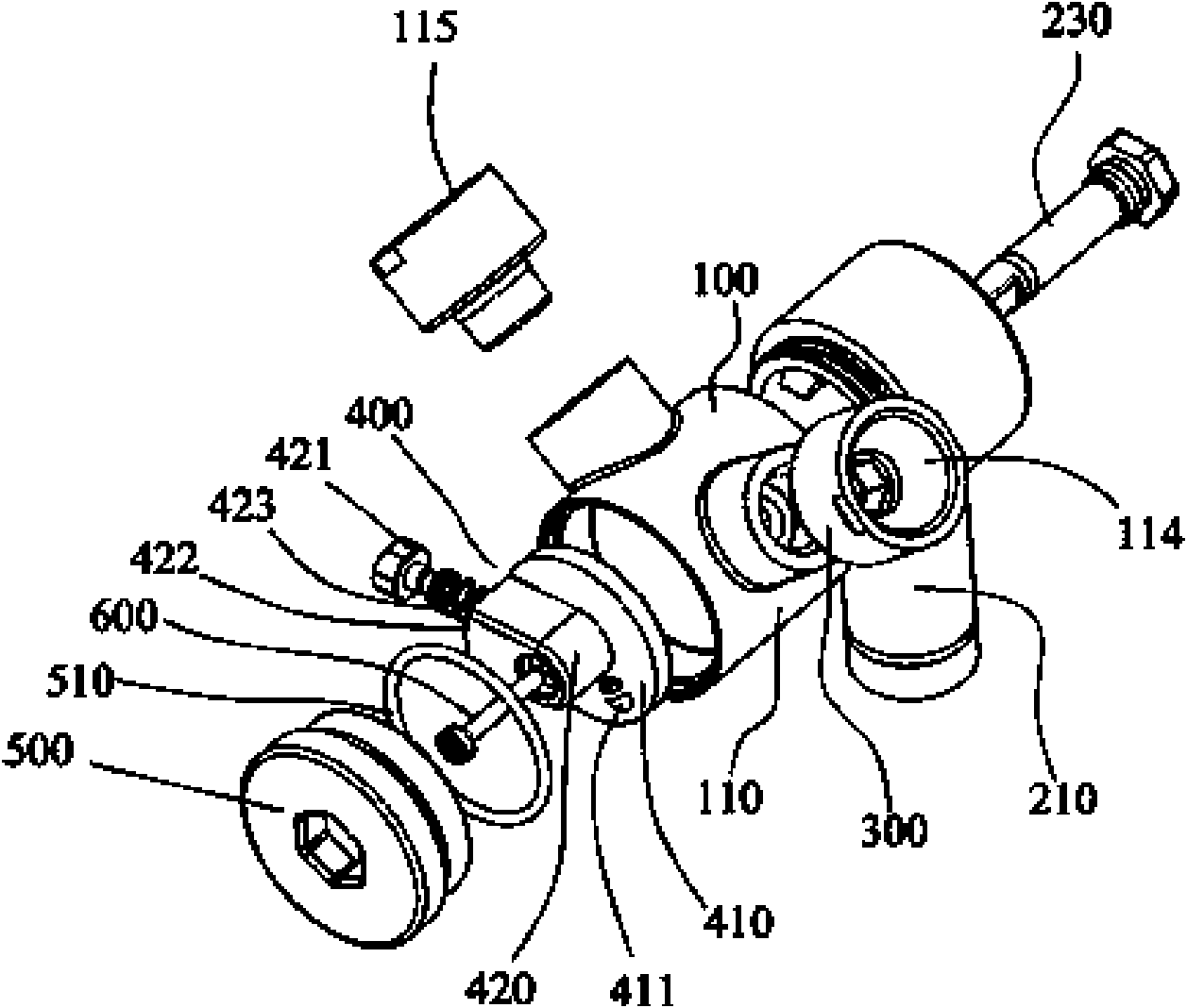 Device selectively using shower head and rain shower