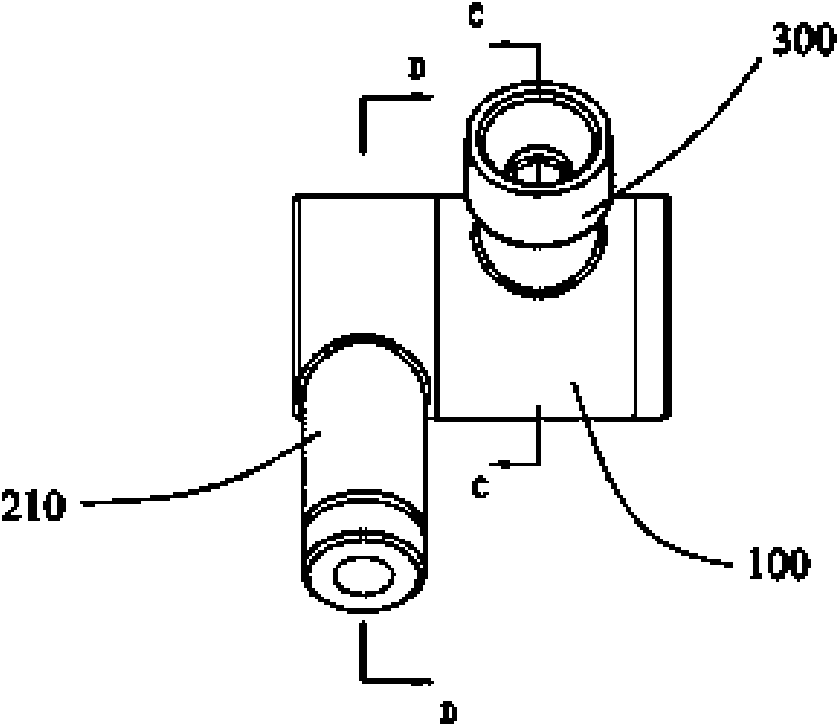 Device selectively using shower head and rain shower