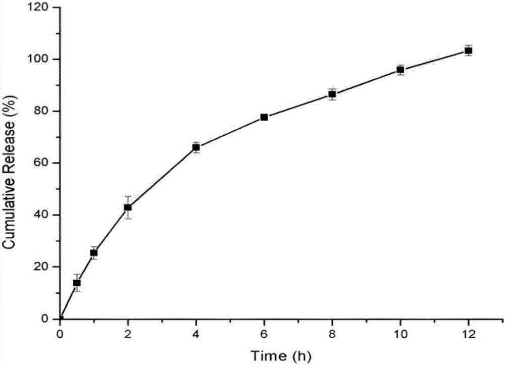 Ibuprofen and phenylephrine hydrochloride-containing double-layer medicinal composition and preparation method thereof