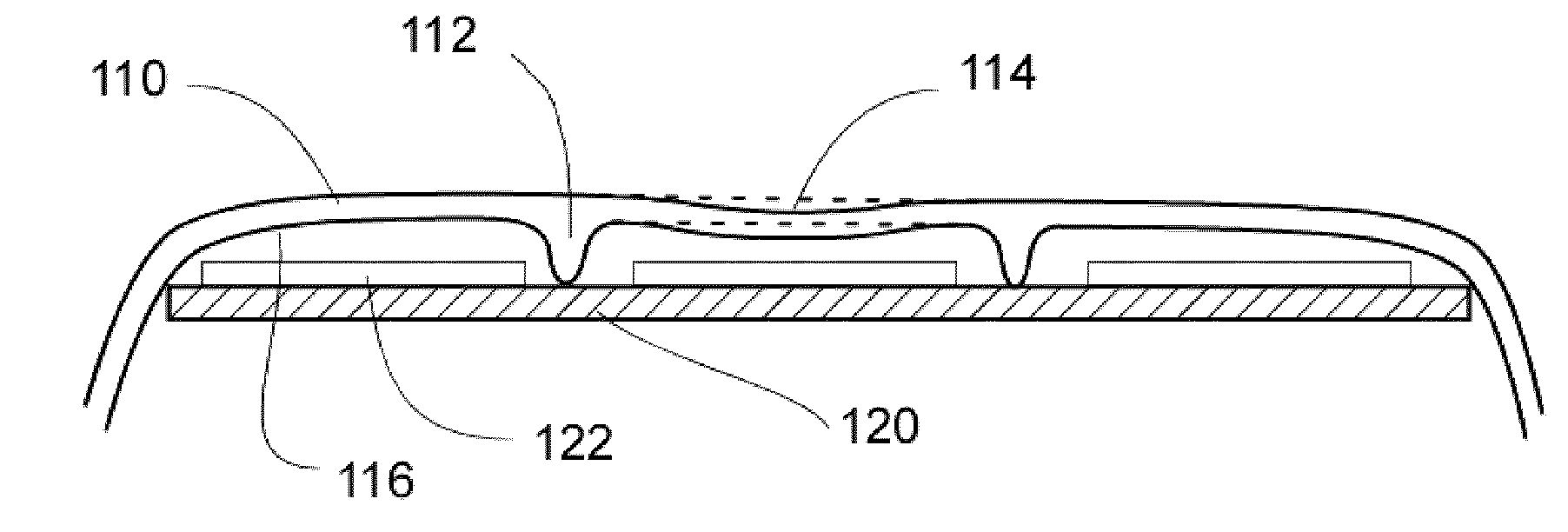 Electronic device housing with integrated user input capability