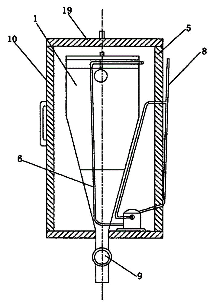 Condensation type purifying series apparatus for combustible gas from biomass pyrolysis