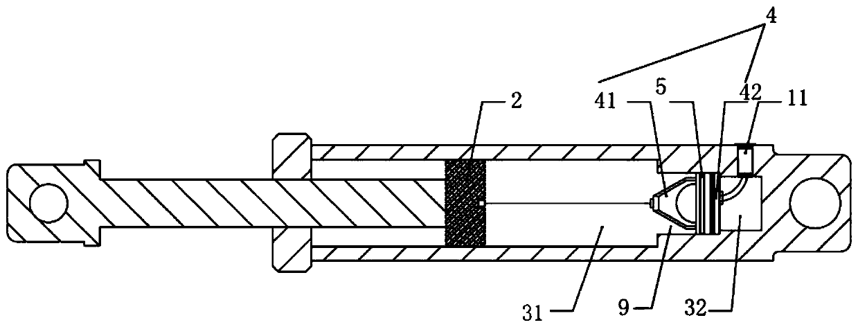 Jack and stroke measurement method thereof