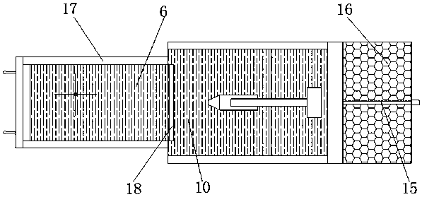 Screening conveying device for logistics management