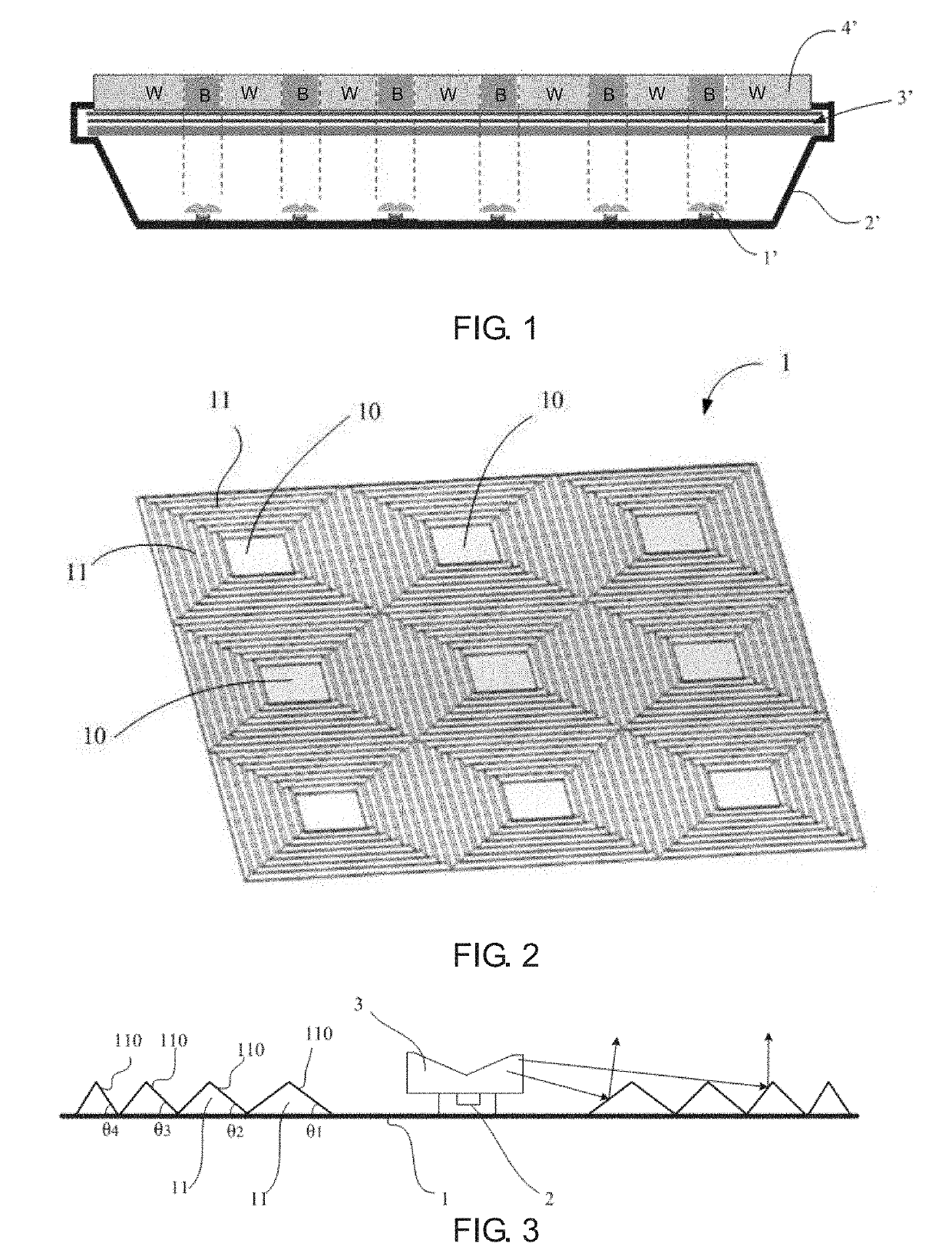 Direct type reflective sheet structure and backlight module