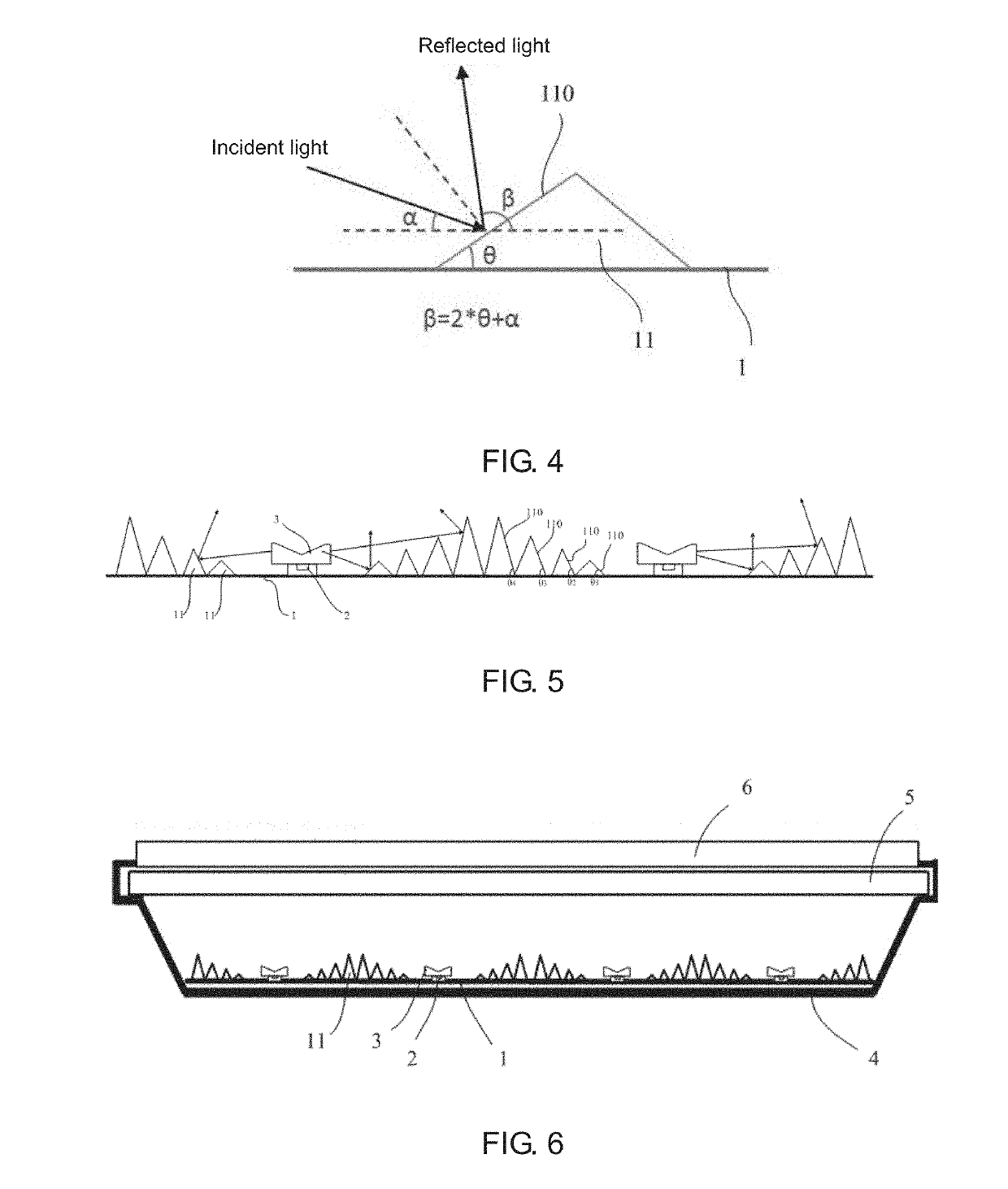 Direct type reflective sheet structure and backlight module