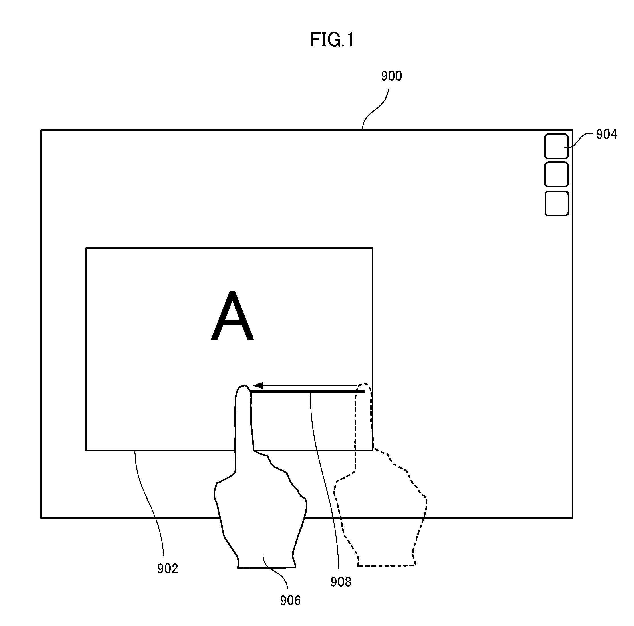 Image display apparatus allowing operation of image screen and operation method thereof