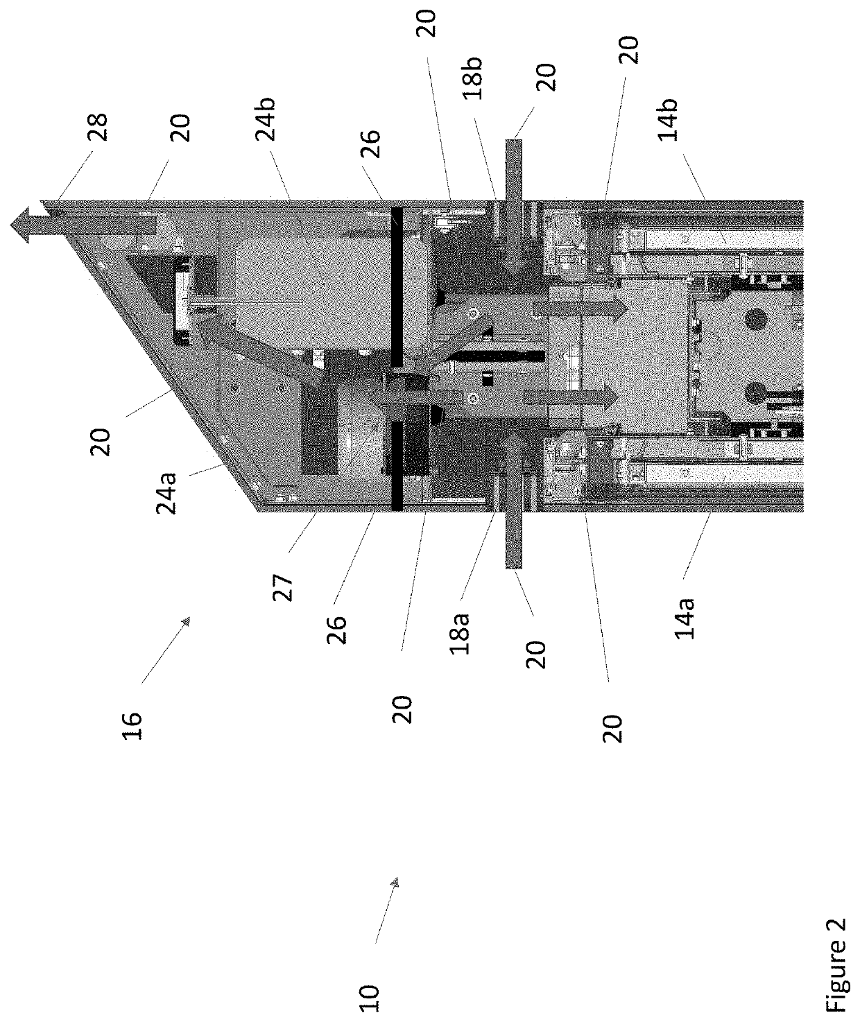 Field customizable airflow system for a communications box