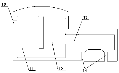 Technology for firing cement clinker by utilizing molten slag liquid phase of blast furnace