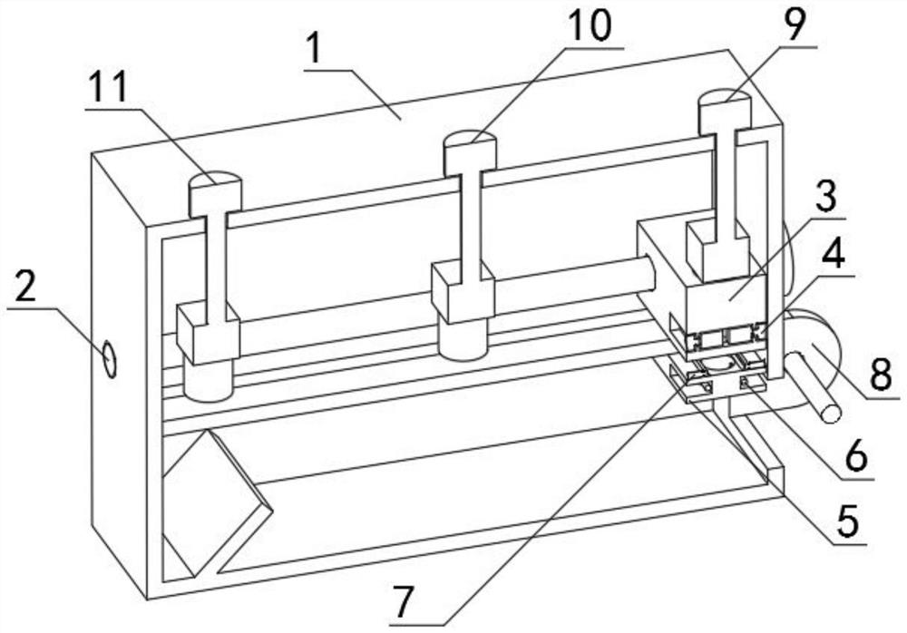 Full-automatic waterproof plug penetrating crimping machine