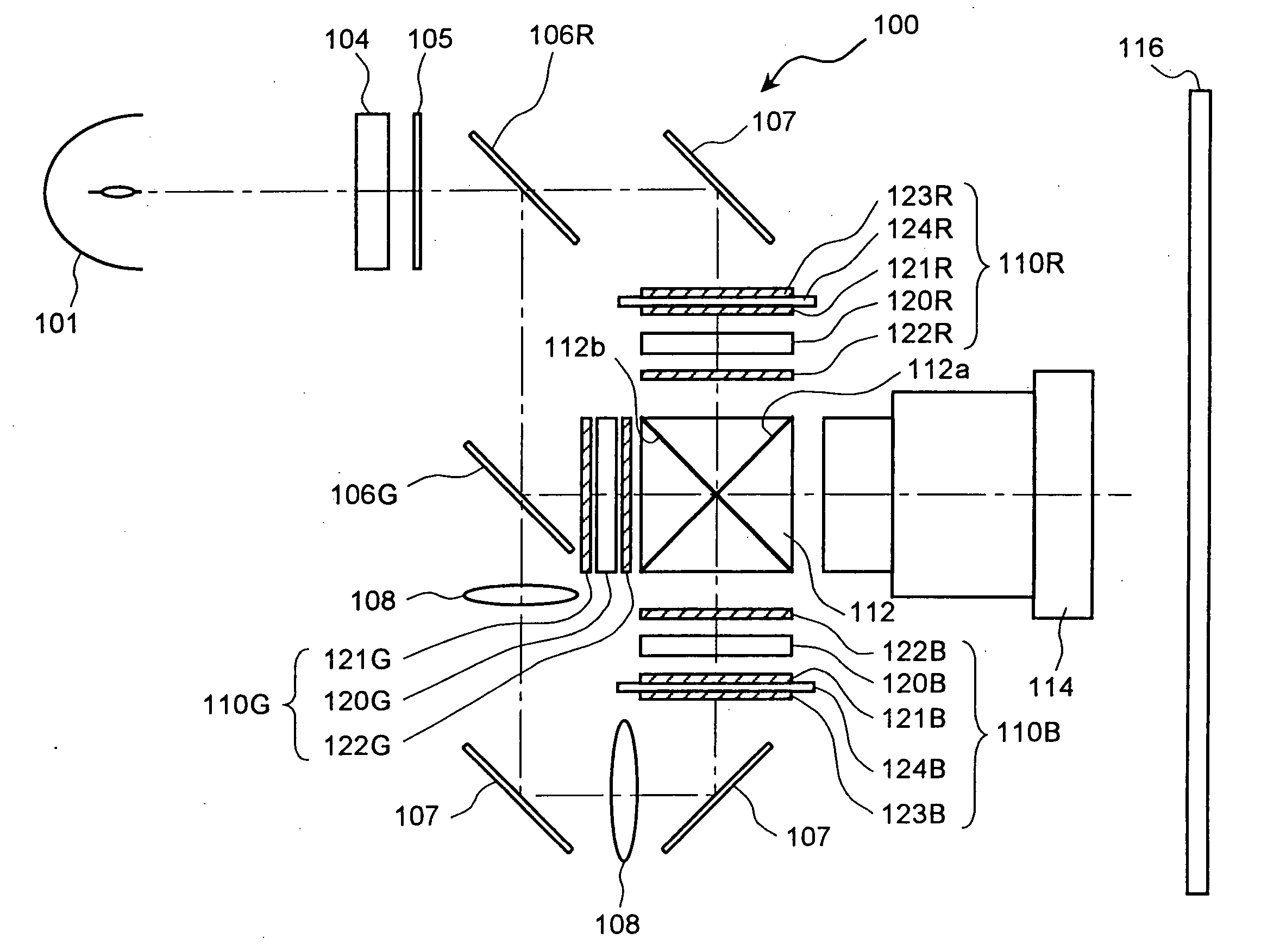 Spatial light modulator and projector