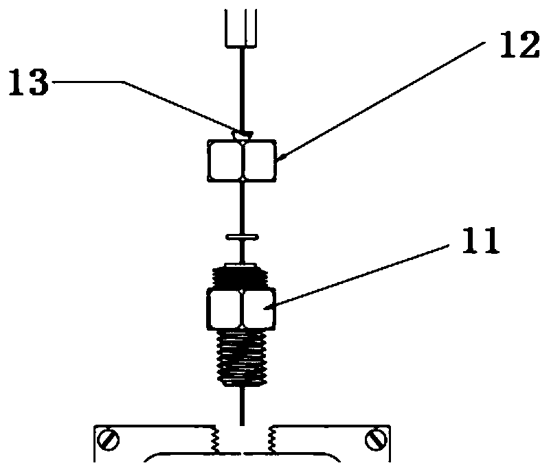 Photocatalysis portable water quality total organic carbon detection device and detection method