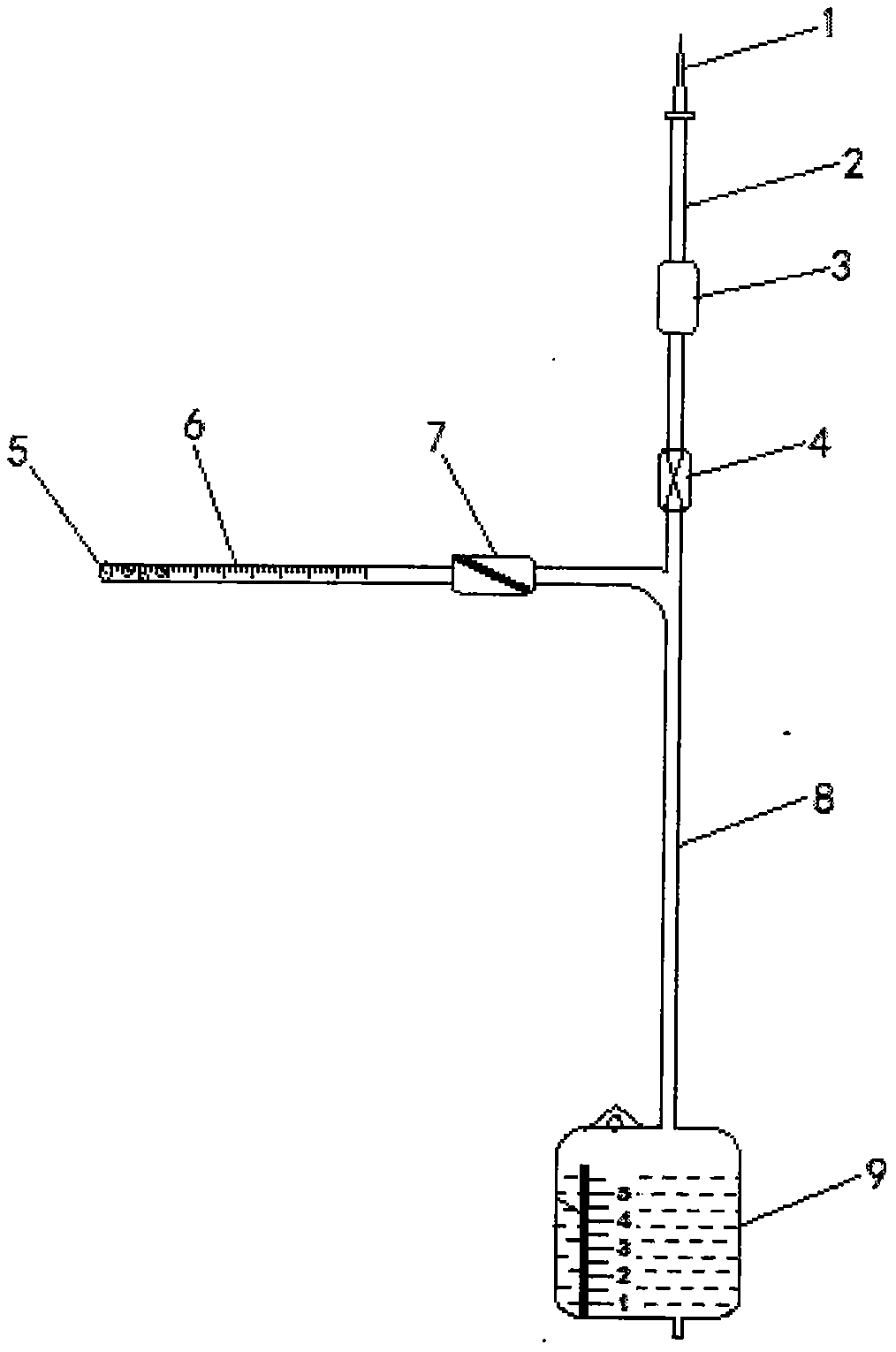 Disposable automatic negative pressure drainage device