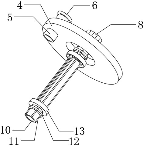 Line printing and dyeing device for textile processing