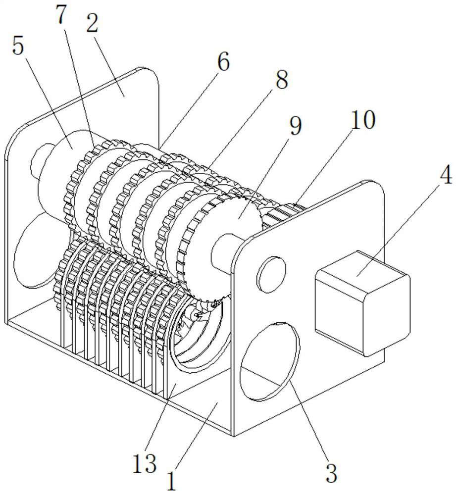 High-strength and high-conductivity copper alloy wire casting equipment for wave-proof sleeve and continuous casting process thereof