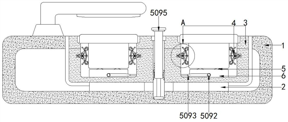 Cell refrigeration constant-temperature test bed