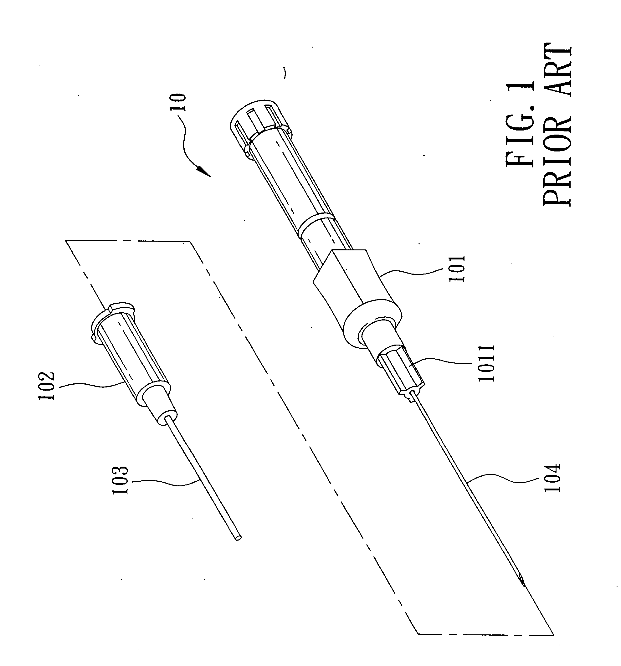 Intravenous catheter introducing device with a tubular outlet member