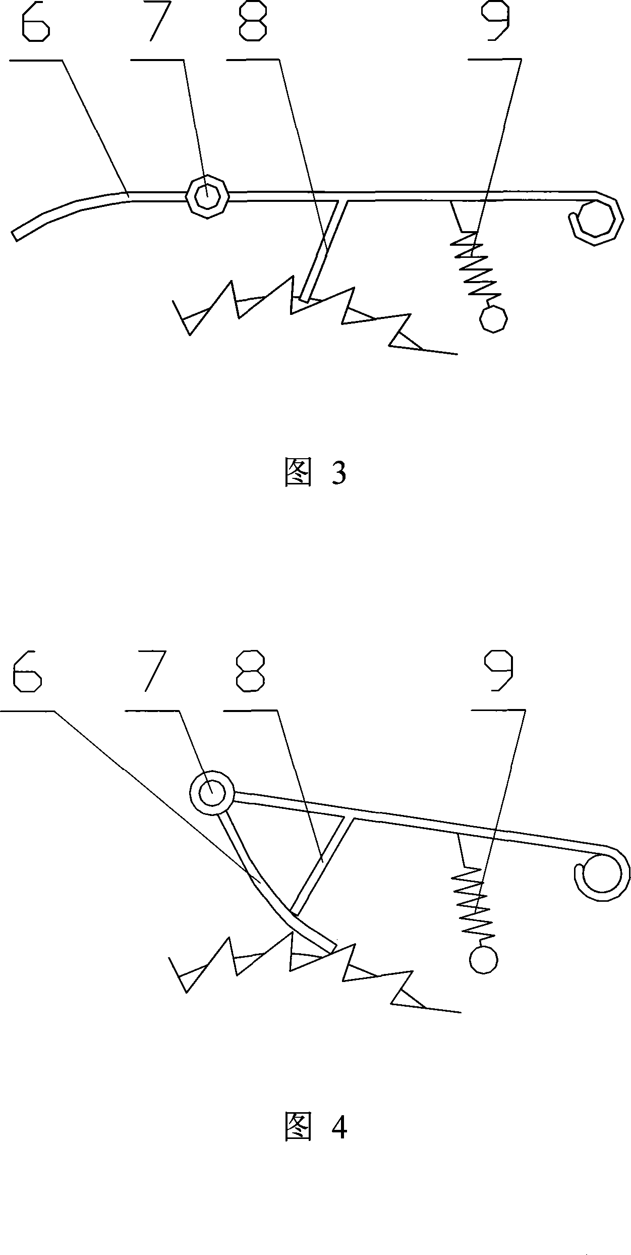 Chain tightening device