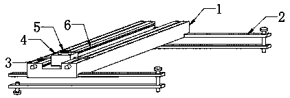 Solid wood finger joint laminated board punching device