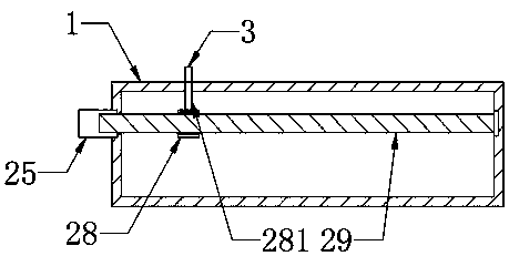 Solid wood finger joint laminated board punching device