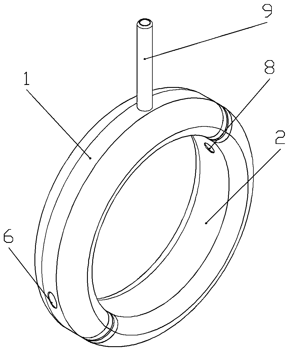 Shielding case and voltage transformer using same