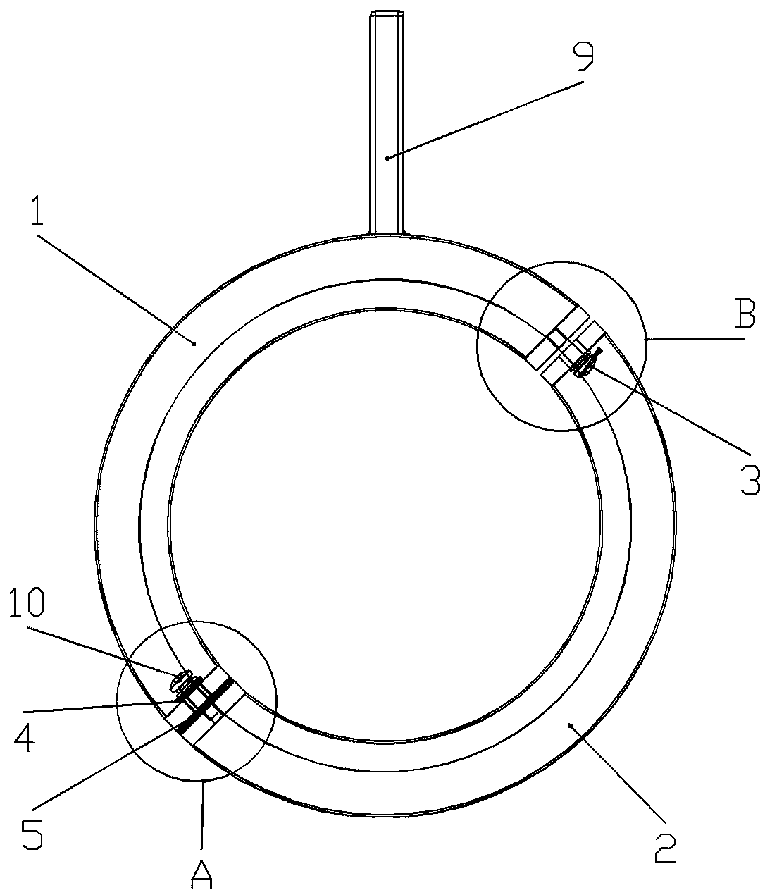 Shielding case and voltage transformer using same