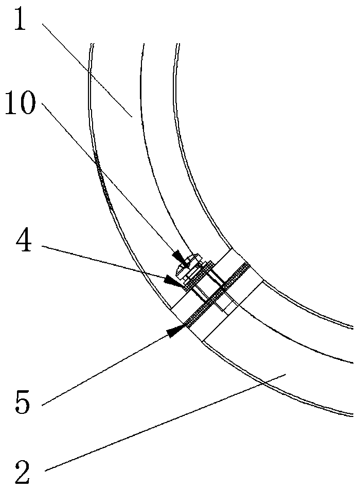 Shielding case and voltage transformer using same