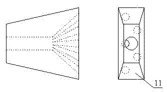 Ammonia continuous mercerizing machine and processing method of fiber braid