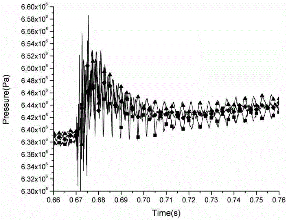 High-pressure-intensity external pulse excitation device for T-shaped burner