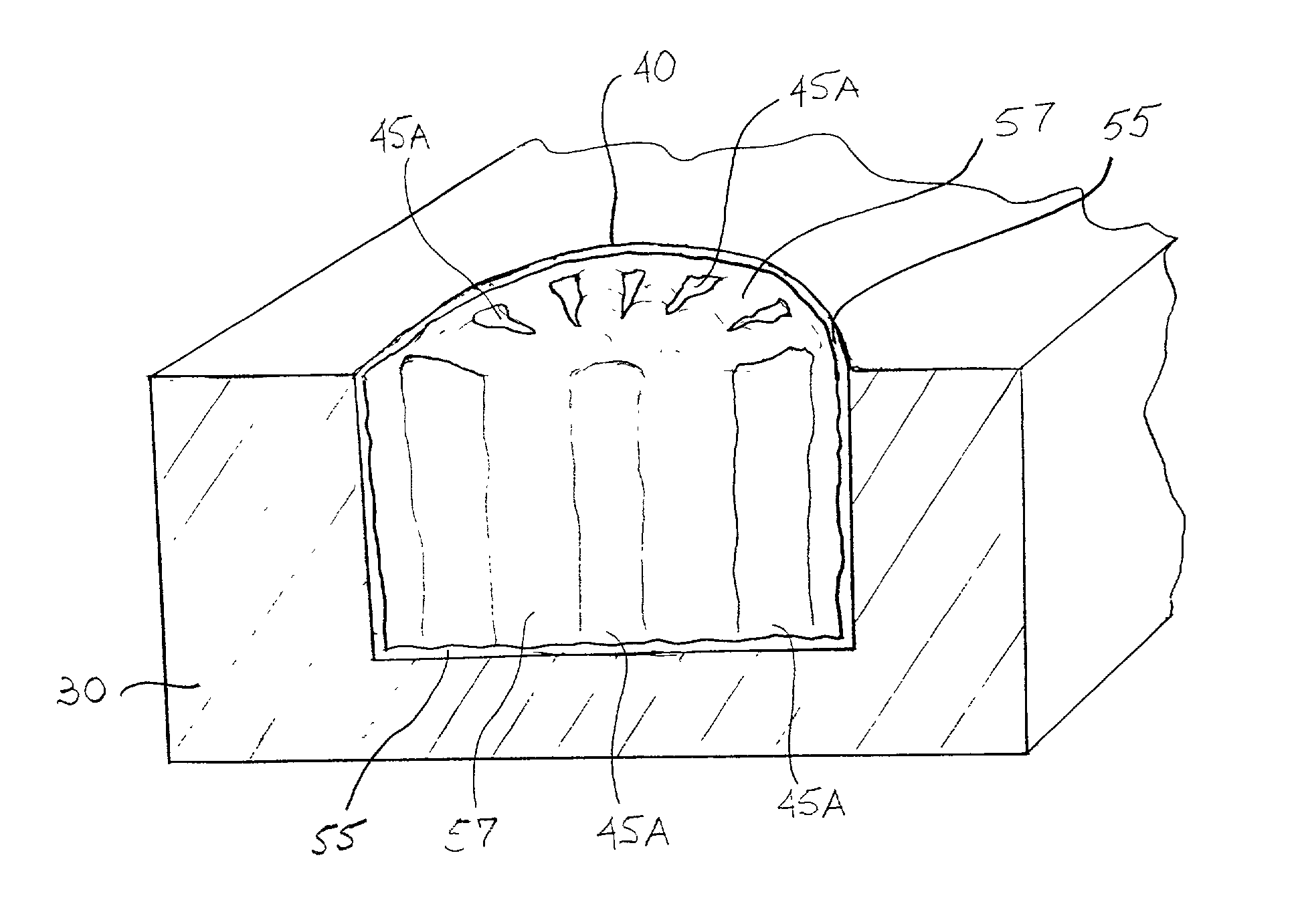 Integrated decoupling capacitors