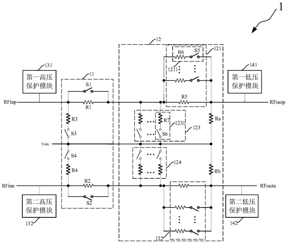 High-linearity attenuator