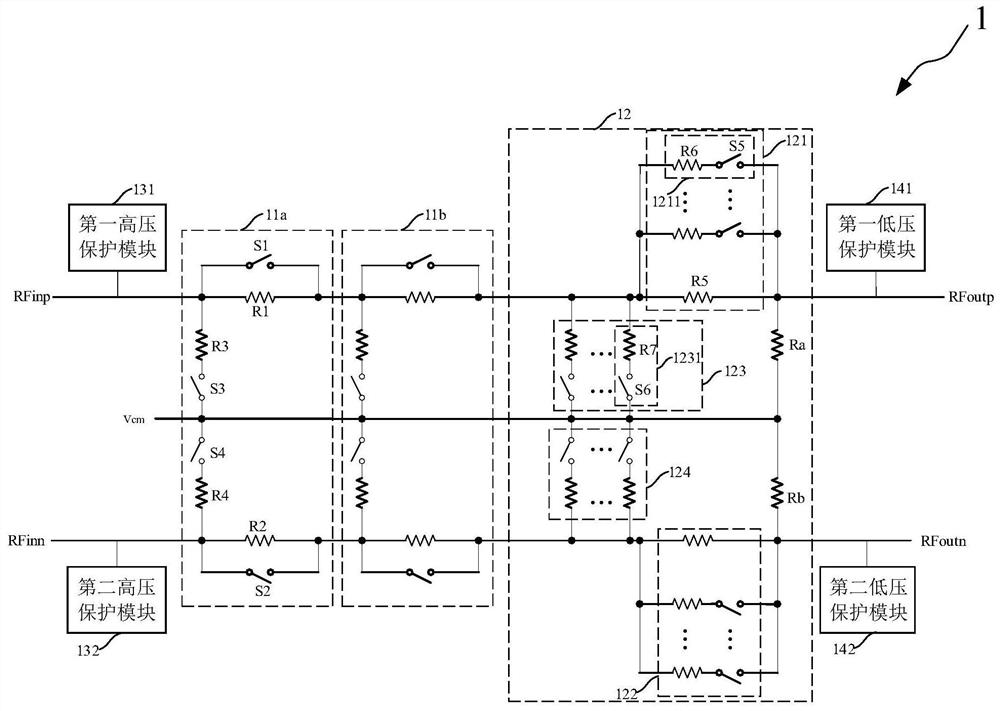 High-linearity attenuator