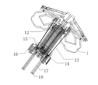 An umbrella-shaped ultra-broadband dual-polarization base station antenna radiation unit