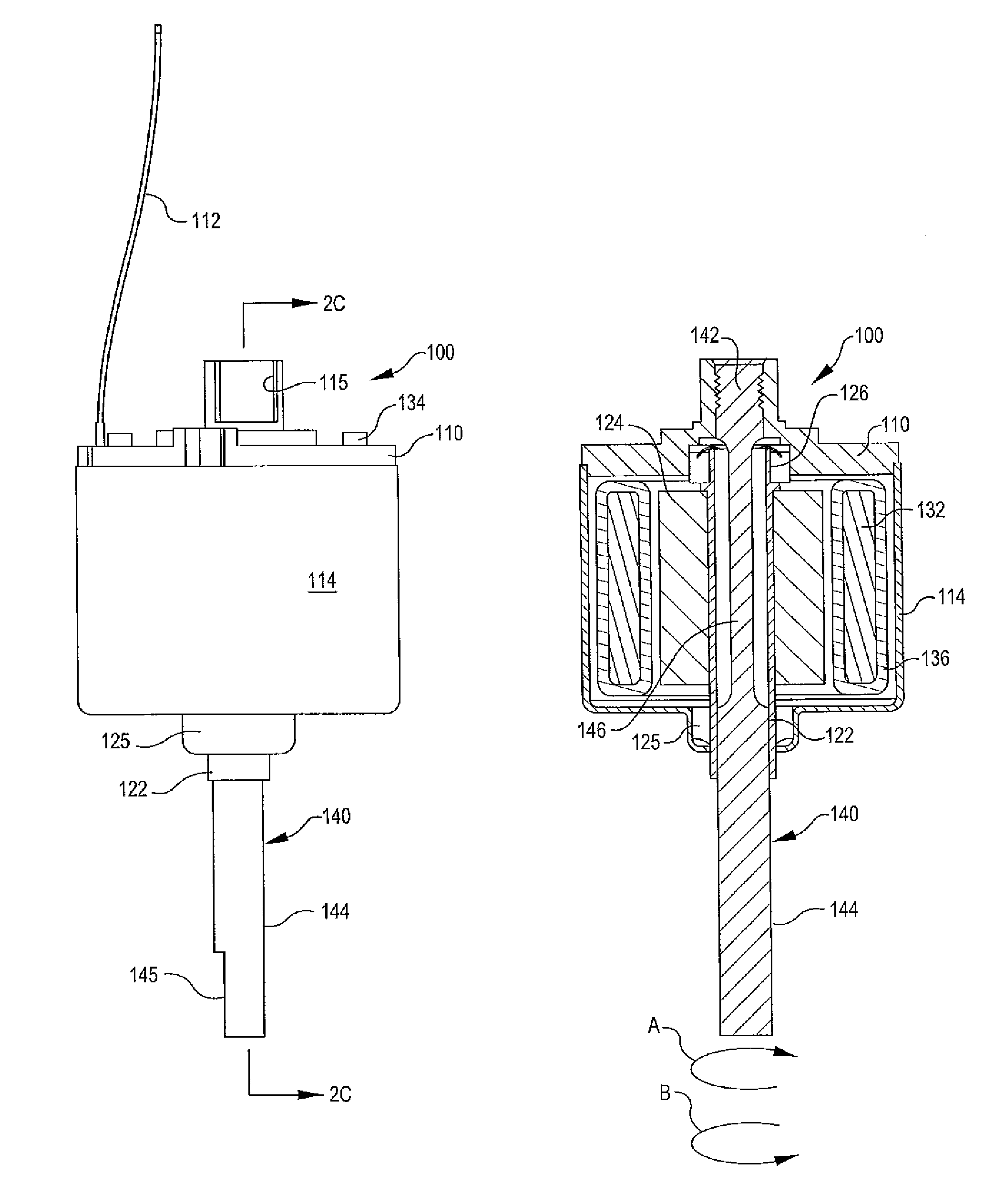 Oscillatory motors and devices incorporating them