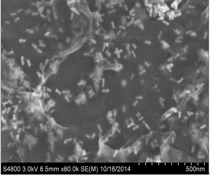 A method for in-situ synthesis of gold nanorods/graphene oxide composites