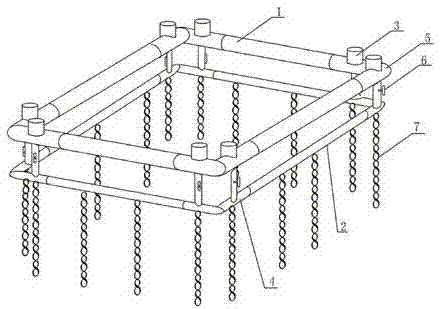 Device and method for purifying river/lake water pollution