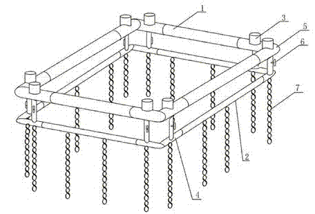 Device and method for purifying river/lake water pollution