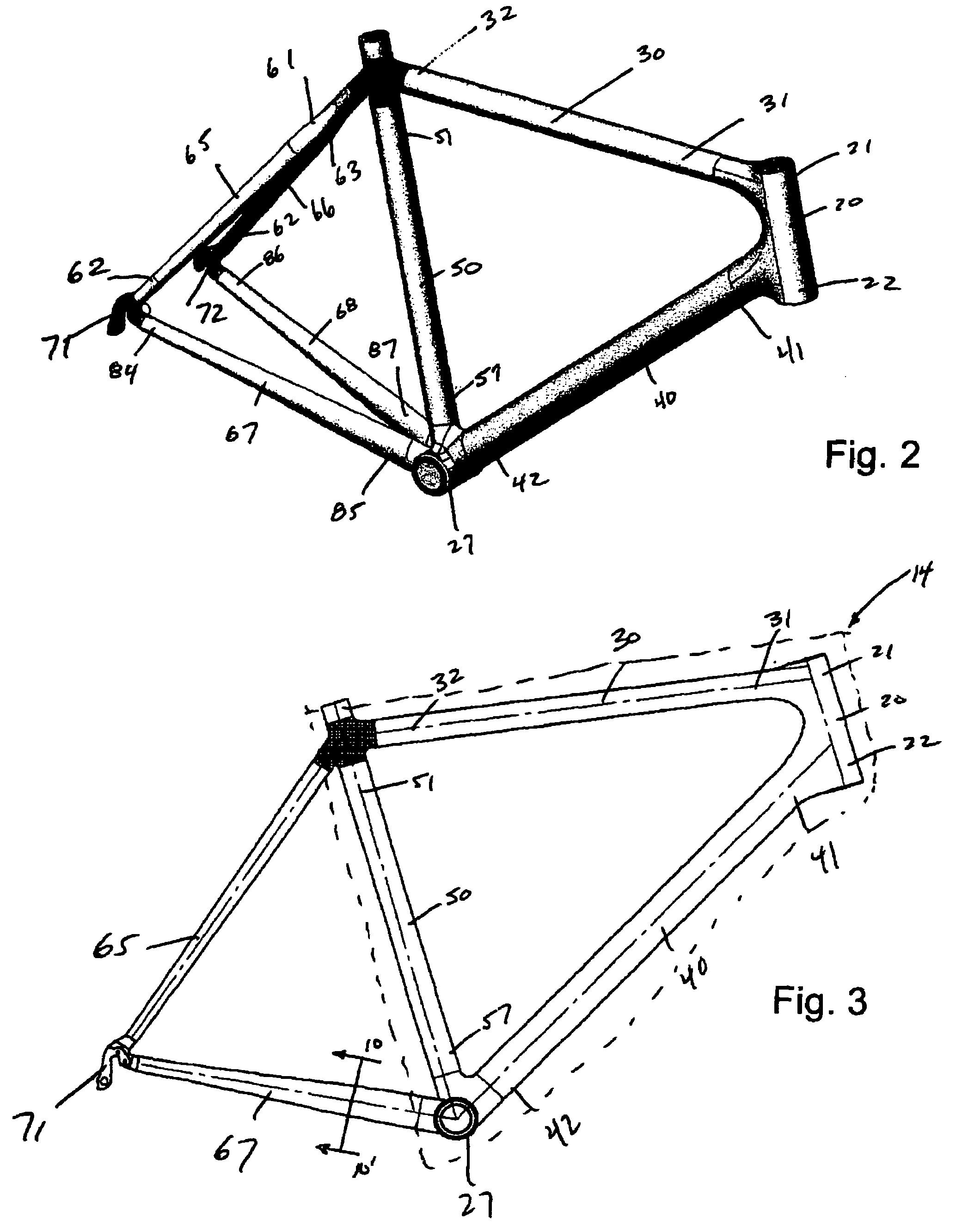 Bicycle frame construction