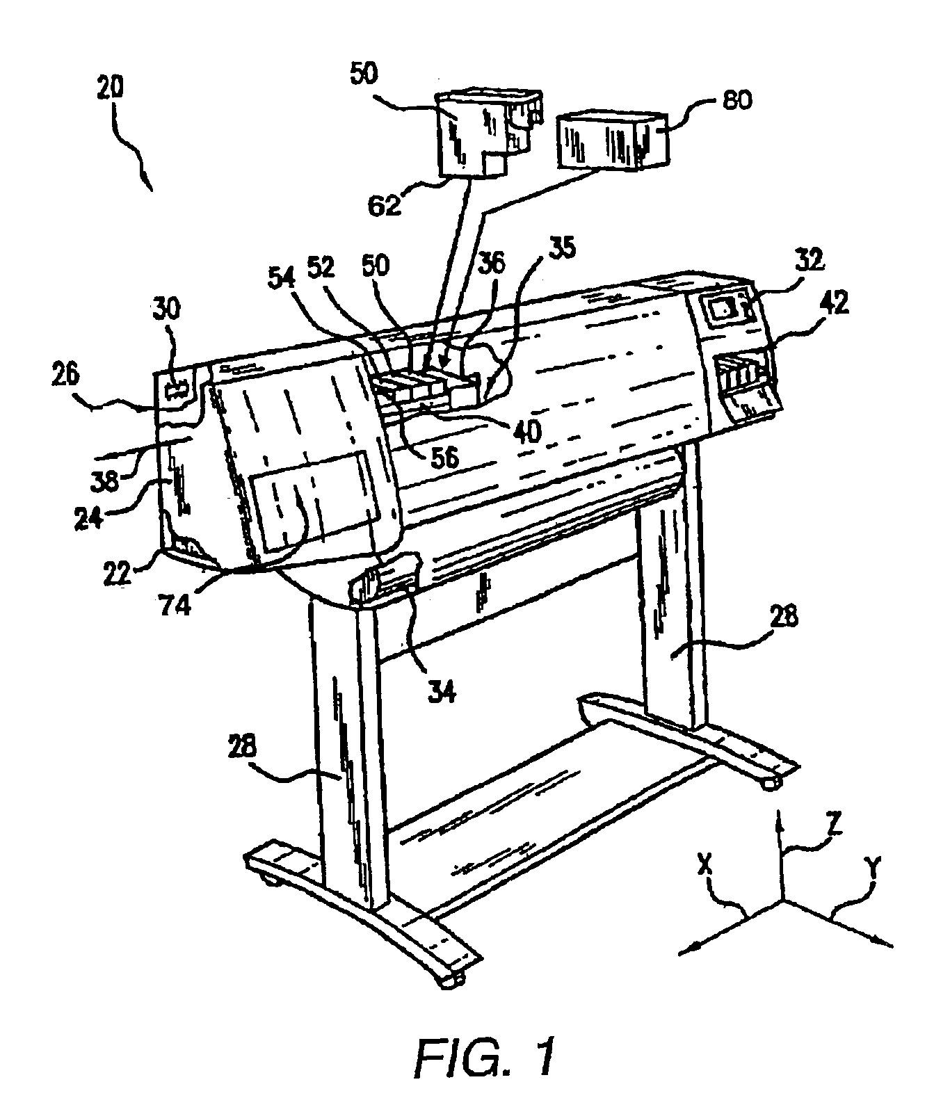 Method and system for calibrating ink ejection elements in an image forming device